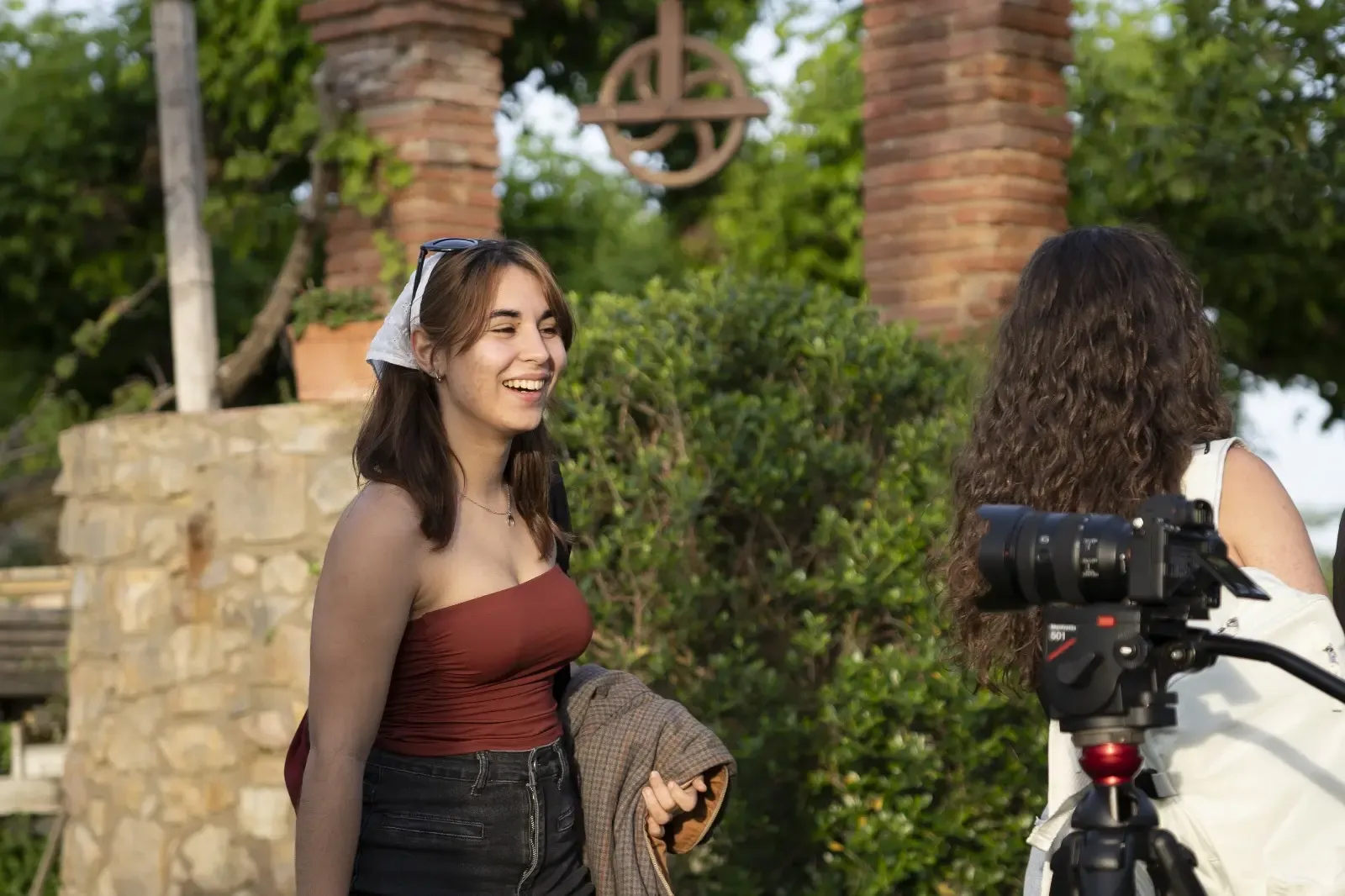 Sessió de fotos amb actors